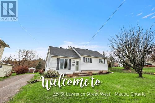 229 ST LAWRENCE STREET W  Centre Hastings, ON K0K 2K0