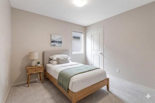 this photo has been virtually staged - 231 Bellflower Road, Winnipeg, MB - Indoor Photo Showing Bedroom