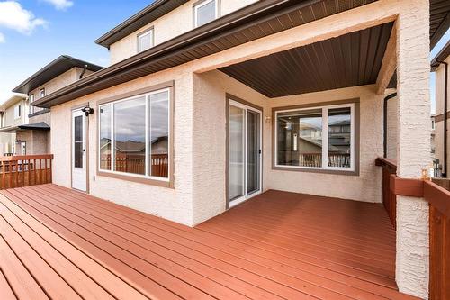 231 Bellflower Road, Winnipeg, MB - Outdoor With Deck Patio Veranda With Exterior