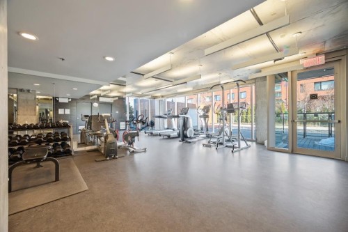 Exercise Room - 113-905 Av. Plymouth, Mont-Royal, QC - Indoor Photo Showing Gym Room