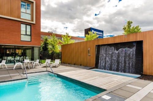 Pool - 113-905 Av. Plymouth, Mont-Royal, QC - Outdoor With In Ground Pool