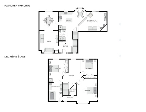 Plan (croquis) - 476 Rue Des Mésanges, Beloeil, QC - Other