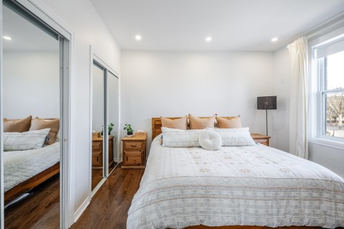 Chambre à coucher principale - 2602  - 2604 Av. Mercier, Montréal (Mercier/Hochelaga-Maisonneuve), QC - Indoor Photo Showing Bedroom
