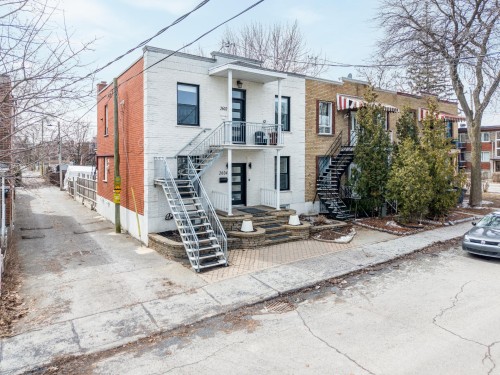 Façade - 2602  - 2604 Av. Mercier, Montréal (Mercier/Hochelaga-Maisonneuve), QC - Outdoor