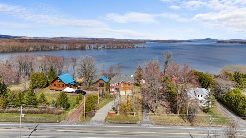 Photo aérienne - 860 Ch. De La Baie, Rigaud, QC - Outdoor With Body Of Water With View