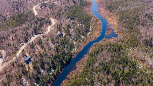 Photo aérienne - Ch. Du Petit-Pont, Saint-Adolphe-D'Howard, QC 