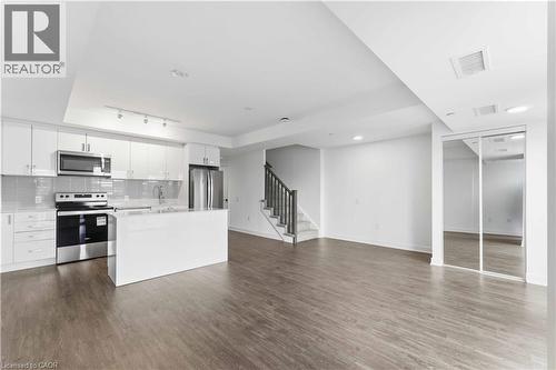 2782 Barton Street E Unit# 108, Hamilton, ON - Indoor Photo Showing Kitchen With Stainless Steel Kitchen
