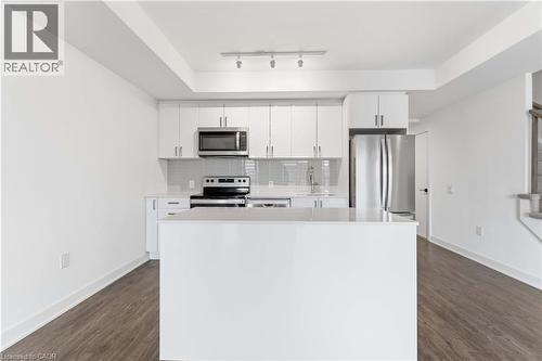 2782 Barton Street E Unit# 108, Hamilton, ON - Indoor Photo Showing Kitchen With Stainless Steel Kitchen