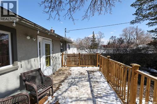 617 Mullin Avenue E, Regina, SK - Outdoor With Deck Patio Veranda