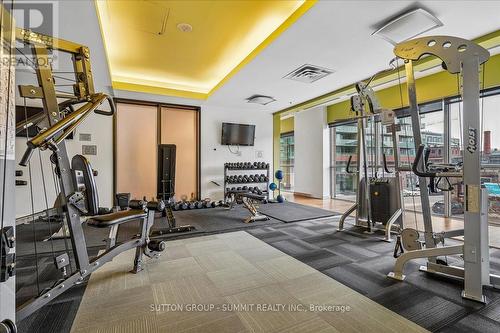 1012 - 100 Western Battery Road, Toronto, ON - Indoor Photo Showing Gym Room