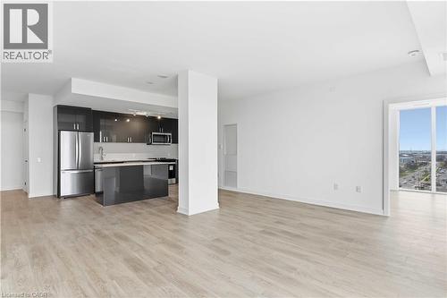 2782 Barton Street E Unit# 1017, Hamilton, ON - Indoor Photo Showing Kitchen With Stainless Steel Kitchen