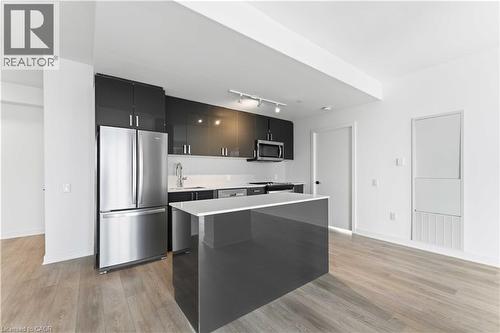 2782 Barton Street E Unit# 1017, Hamilton, ON - Indoor Photo Showing Kitchen With Stainless Steel Kitchen