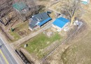 Photo aérienne - 353 Rue Notre-Dame, Champlain, QC  - Outdoor With View 