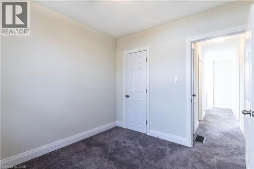 Interior room featuring light-colored walls and plush gray carpeting - 2337 Barclay Road, Burlington, ON - Indoor Photo Showing Other Room