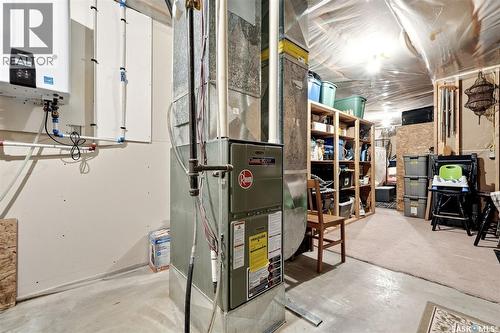 24 Bardel Crescent, Pilot Butte, SK - Indoor Photo Showing Basement