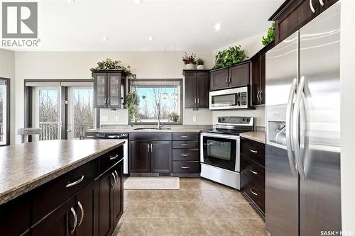 24 Bardel Crescent, Pilot Butte, SK - Indoor Photo Showing Kitchen With Upgraded Kitchen
