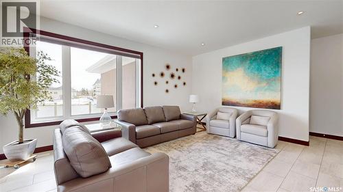 2098 Riverbend View, Regina, SK - Indoor Photo Showing Living Room