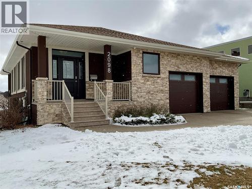 2098 Riverbend View, Regina, SK - Outdoor With Deck Patio Veranda