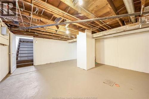 1046 Elsmere, Windsor, ON - Indoor Photo Showing Basement