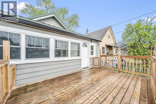 1046 Elsmere, Windsor, ON - Outdoor With Deck Patio Veranda
