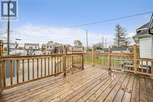 1046 Elsmere, Windsor, ON - Outdoor With Deck Patio Veranda With Exterior