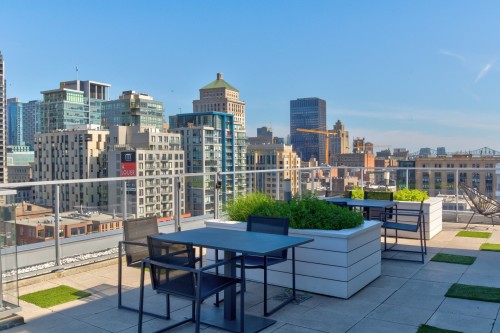 Patio - 404-738 Rue St-Paul O., Montréal (Ville-Marie), QC - Outdoor With View