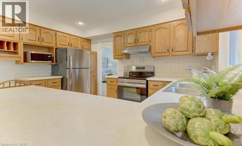 333 Calvington Place, Waterloo, ON - Indoor Photo Showing Kitchen With Double Sink