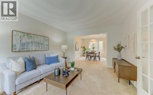 333 Calvington Place, Waterloo, ON - Indoor Photo Showing Living Room