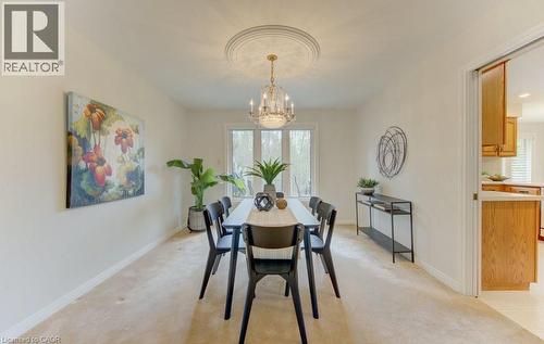 333 Calvington Place, Waterloo, ON - Indoor Photo Showing Dining Room