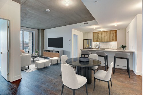 Vue d'ensemble - 219-7227 Boul. Newman, Montréal (Lasalle), QC - Indoor Photo Showing Dining Room