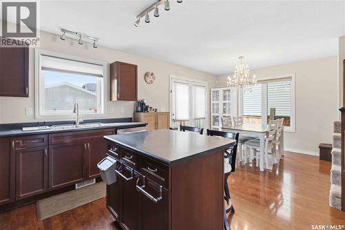 610 Stonebridge Common, Saskatoon, SK - Indoor Photo Showing Kitchen With Double Sink