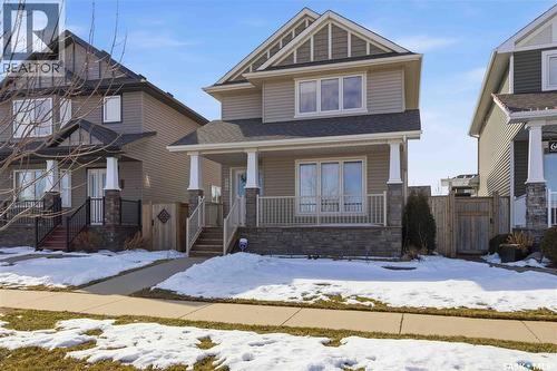 610 Stonebridge Common, Saskatoon, SK - Outdoor With Deck Patio Veranda With Facade