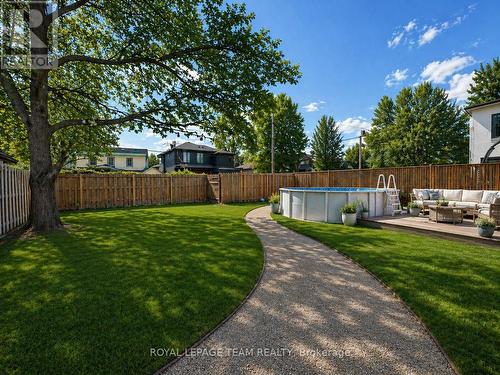 Rear yard, virtually staged - 84 Riverdale Avenue, Ottawa, ON - Outdoor With Backyard