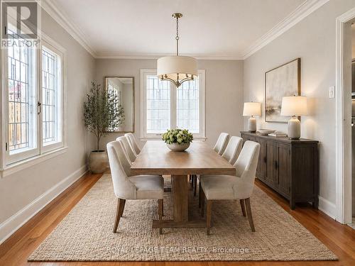 Dining Room, virtually staged - 84 Riverdale Avenue, Ottawa, ON - Indoor Photo Showing Dining Room