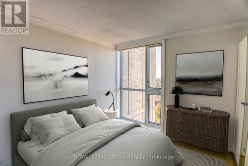 2201 - 1025 Richmond Road, Ottawa, ON - Indoor Photo Showing Bedroom