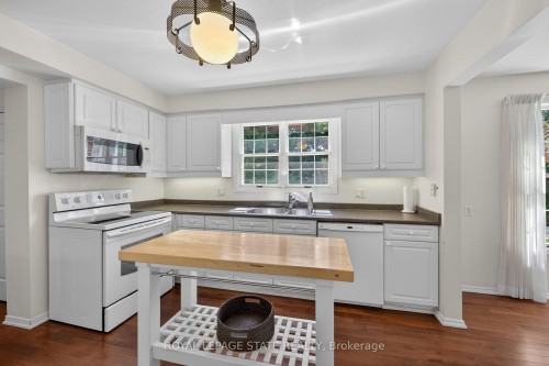 126 Forest Hill Crescent, Hamilton, ON - Indoor Photo Showing Kitchen With Double Sink