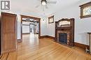 81 Carrick Avenue, Hamilton, ON  - Indoor With Fireplace 