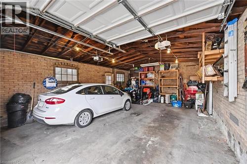 81 Carrick Avenue, Hamilton, ON - Indoor Photo Showing Garage