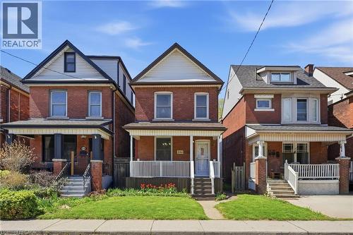224 Balsam Avenue S, Hamilton, ON - Outdoor With Deck Patio Veranda With Facade