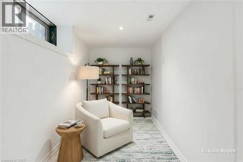 In Basement. Virtually Staged. - 224 Balsam Avenue S, Hamilton, ON - Indoor Photo Showing Other Room