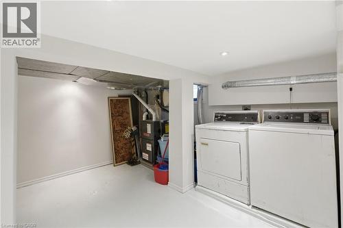 In Basement - 224 Balsam Avenue S, Hamilton, ON - Indoor Photo Showing Laundry Room