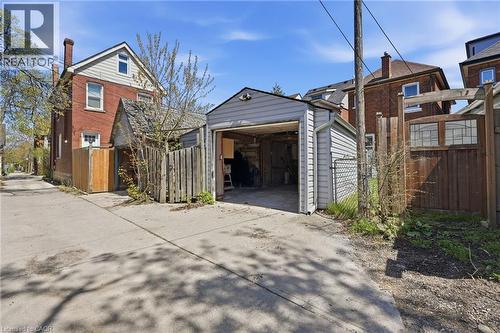 Back Alley - 224 Balsam Avenue S, Hamilton, ON - Outdoor