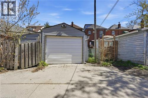 Concrete/Paved Back Alley - 224 Balsam Avenue S, Hamilton, ON - Outdoor