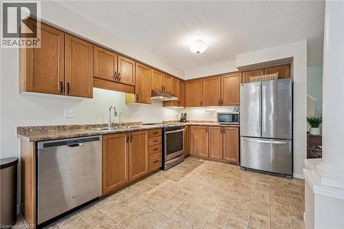 51 Cannes Street, Kitchener, ON - Indoor Photo Showing Kitchen With Double Sink