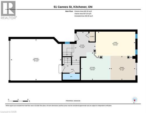 Main Floor - 51 Cannes Street, Kitchener, ON - Other