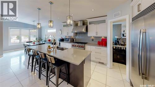 4369 Albulet Drive, Regina, SK - Indoor Photo Showing Kitchen With Upgraded Kitchen