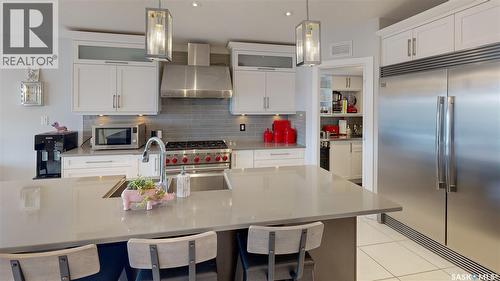 4369 Albulet Drive, Regina, SK - Indoor Photo Showing Kitchen With Upgraded Kitchen