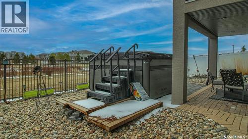 4369 Albulet Drive, Regina, SK - Outdoor With Deck Patio Veranda