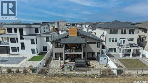 4369 Albulet Drive, Regina, SK - Outdoor With Deck Patio Veranda With Facade