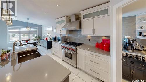 4369 Albulet Drive, Regina, SK - Indoor Photo Showing Kitchen With Upgraded Kitchen